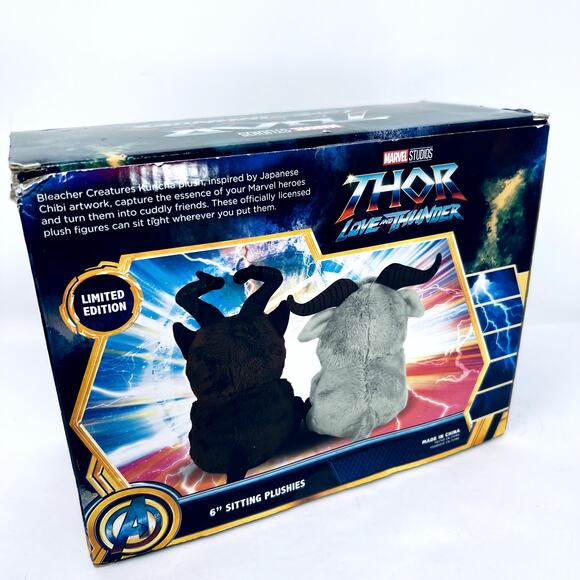Marvel Studios Thor Love Thunder Limited Edition Kuricha Plush Stuffed Animal - Picture 5 of 8